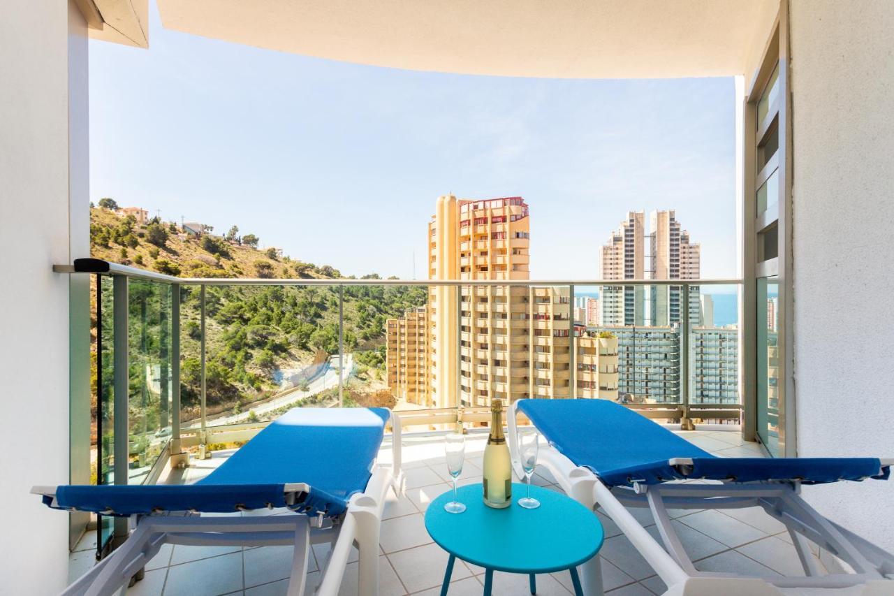 Appartement Skyline 11 Sunny Balcony With Stunning Sea Views à Benidorm Extérieur photo