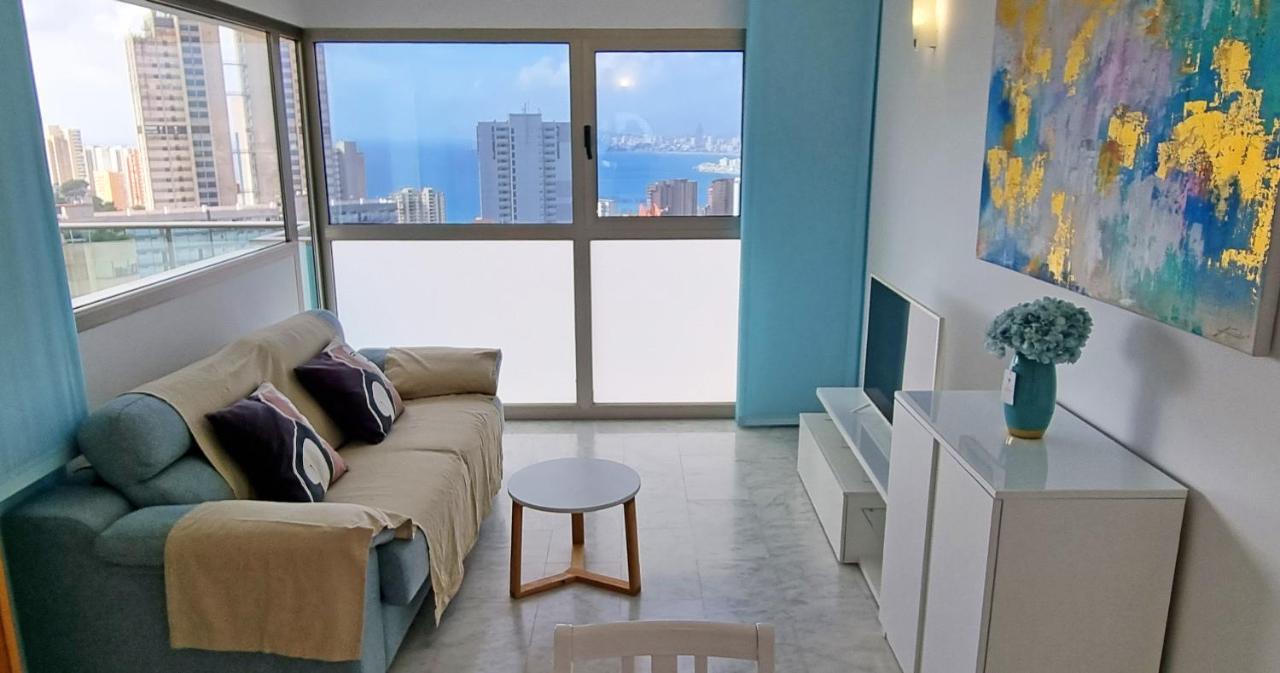 Appartement Skyline 11 Sunny Balcony With Stunning Sea Views à Benidorm Extérieur photo