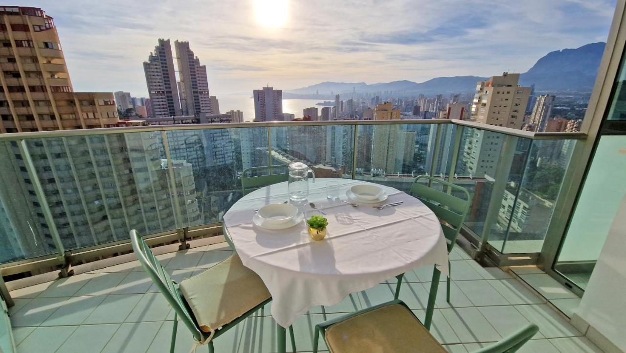Appartement Skyline 11 Sunny Balcony With Stunning Sea Views à Benidorm Extérieur photo
